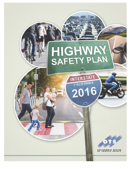 California State Highway Safety Plan for FY16