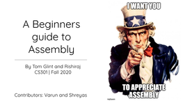 A Beginners Guide to Assembly
