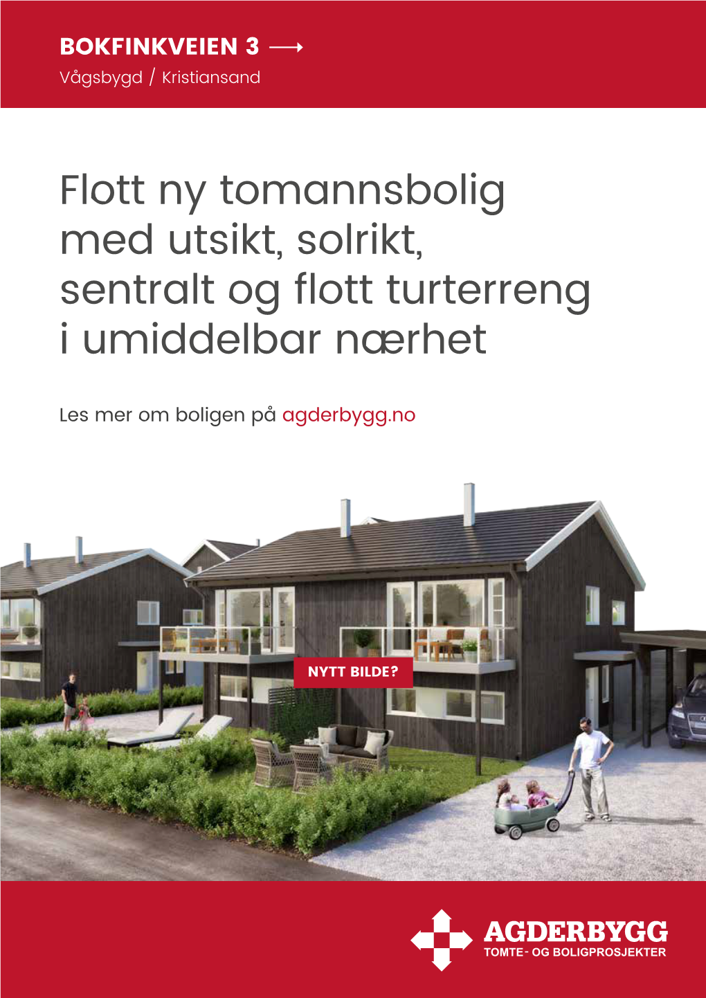 Flott Ny Tomannsbolig Med Utsikt, Solrikt, Sentralt Og Flott Turterreng I Umiddelbar Nærhet