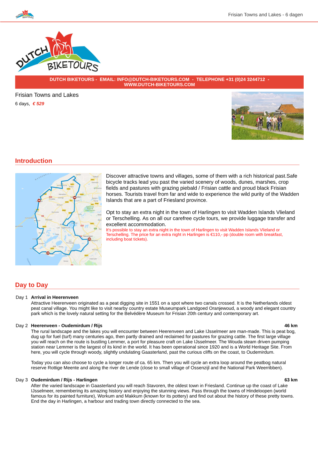 6-04 Frisian Towns and Lakes