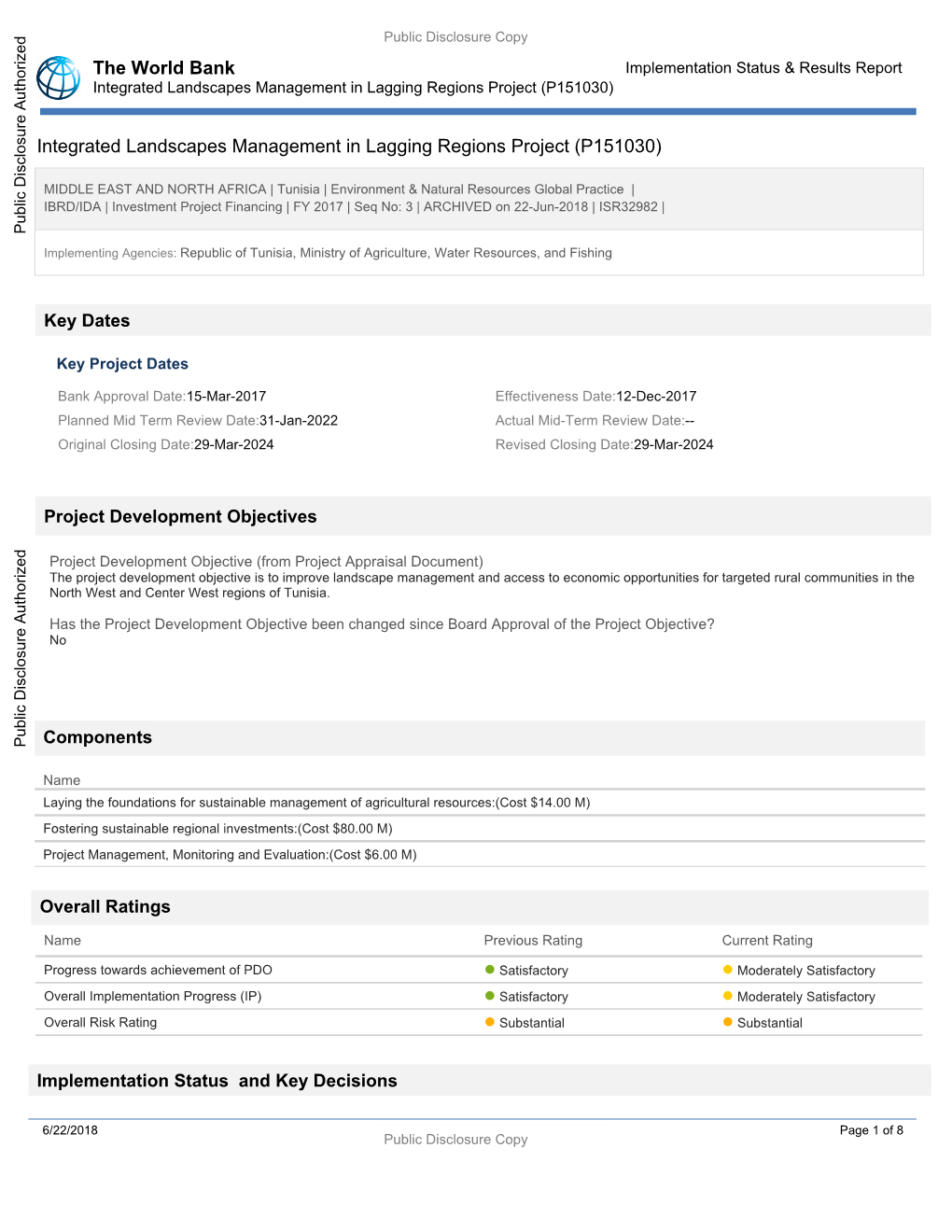 World Bank Document