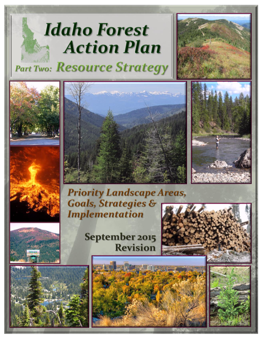 Idaho Forest Action Plan: Resource Strategy—Revised, September 2015 Page 1 of 135