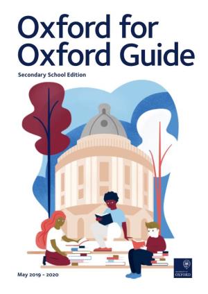 Oxford for Oxford Guide Secondary School Edition