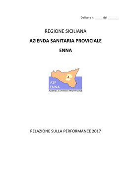 Regione Siciliana Azienda Sanitaria Proviciale Enna