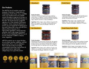Final Chimi Curry Creole Honey Brochure