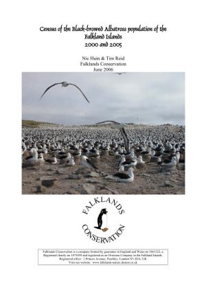 Census of the Black-Browed Albatross Population of the Falkland Islands 2000 and 2005