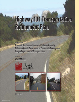 Highway 131 Transportation Refinement Plan