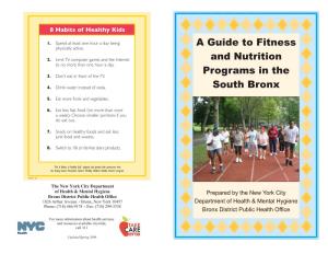 A Guide to Fitness and Nutrition Programs in the South Bronx