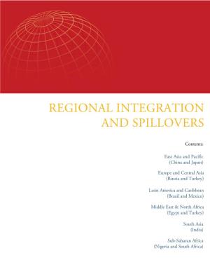 Regional Integration and Spillovers