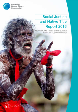 Social Justice and Native Title Report 2016