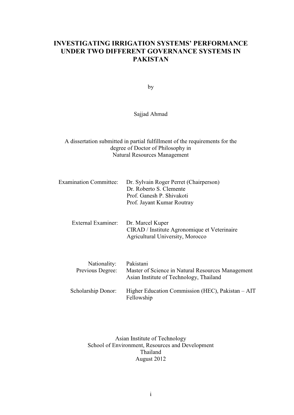 AIT Thesis Template