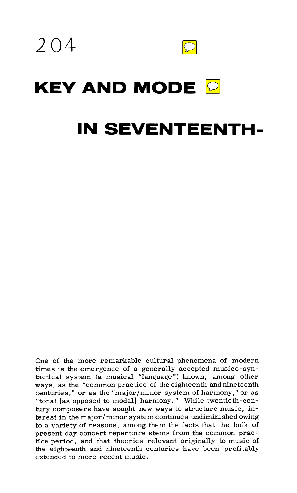 Key and Mode in Seventeenth- Century Music Theory Books