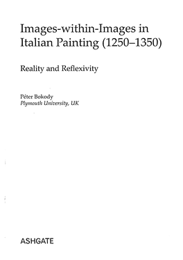 Images-Within-Images in Italian Painting (1250-1350)