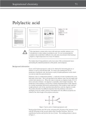 Polylactic Acid