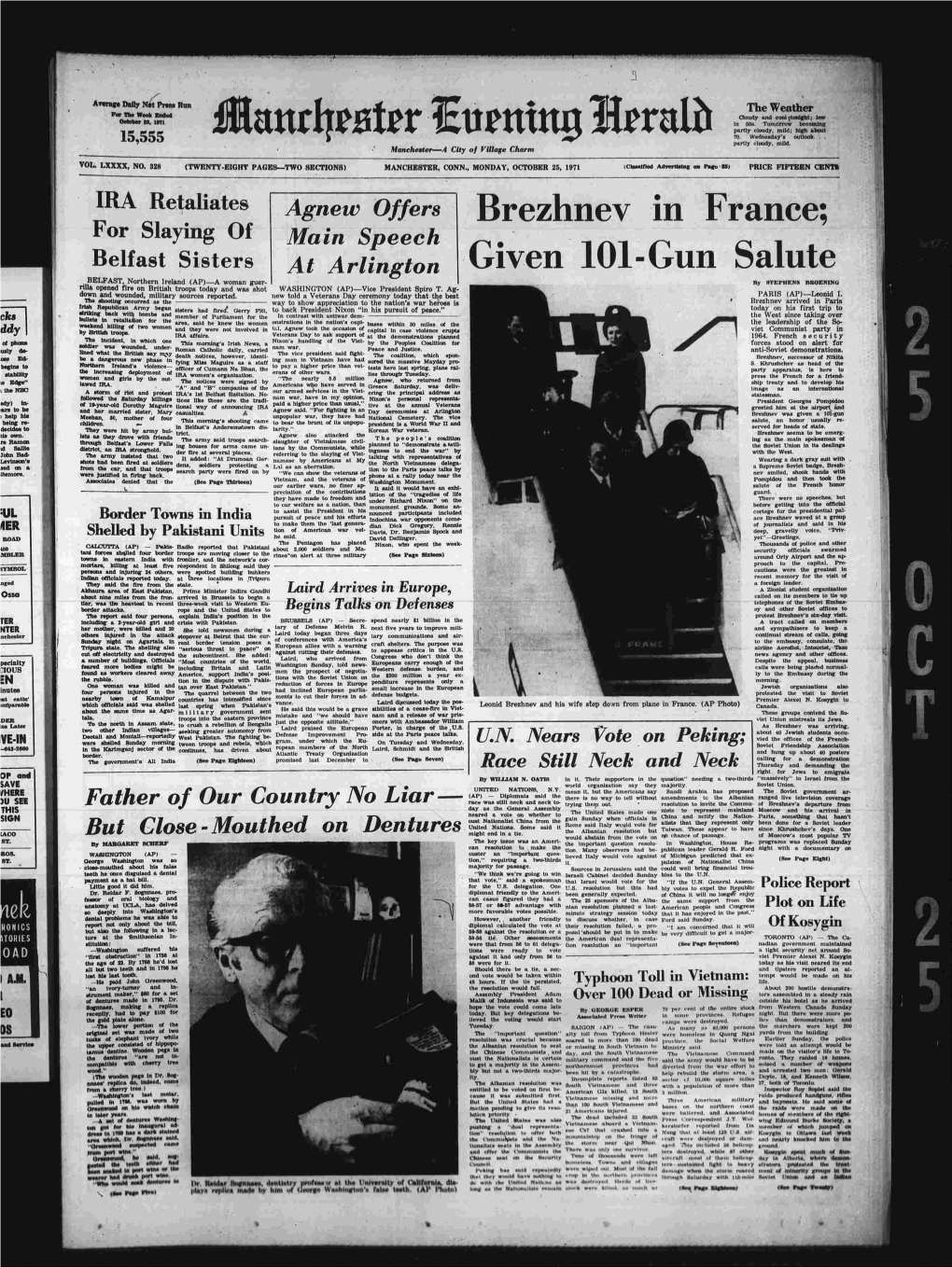 Brezhnev in France