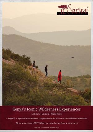 Kenya's Iconic Wilderness Experiences