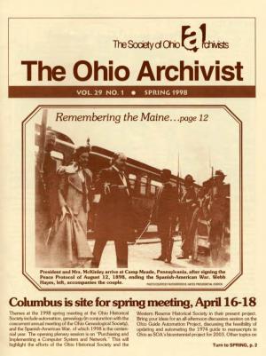 The Ohio Archivist VOL