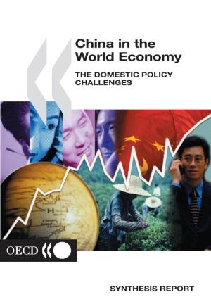 China in the World Economy: the Domestic Policy Challenges