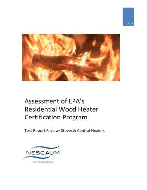 Assessment of EPA's Residential Wood Heater Certification Program
