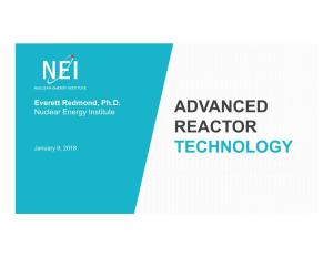 Advanced Reactor Technology