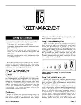 Insect Management