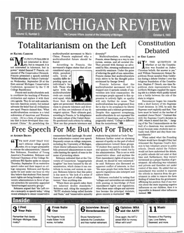 Totalitarianism on the Left Constitution