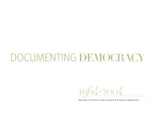 Documenting Democracy