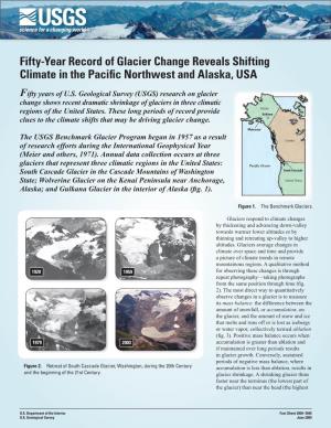 Fifty-Year Record of Glacier Change Reveals Shifting Climate in the Pacific Northwest and Alaska, USA