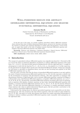 Well-Posedness Results for Abstract Generalized Differential Equations and Measure Functional Differential Equations