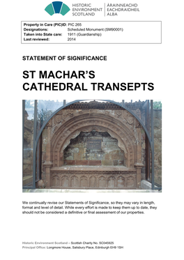 St Machar's Cathedral Transepts