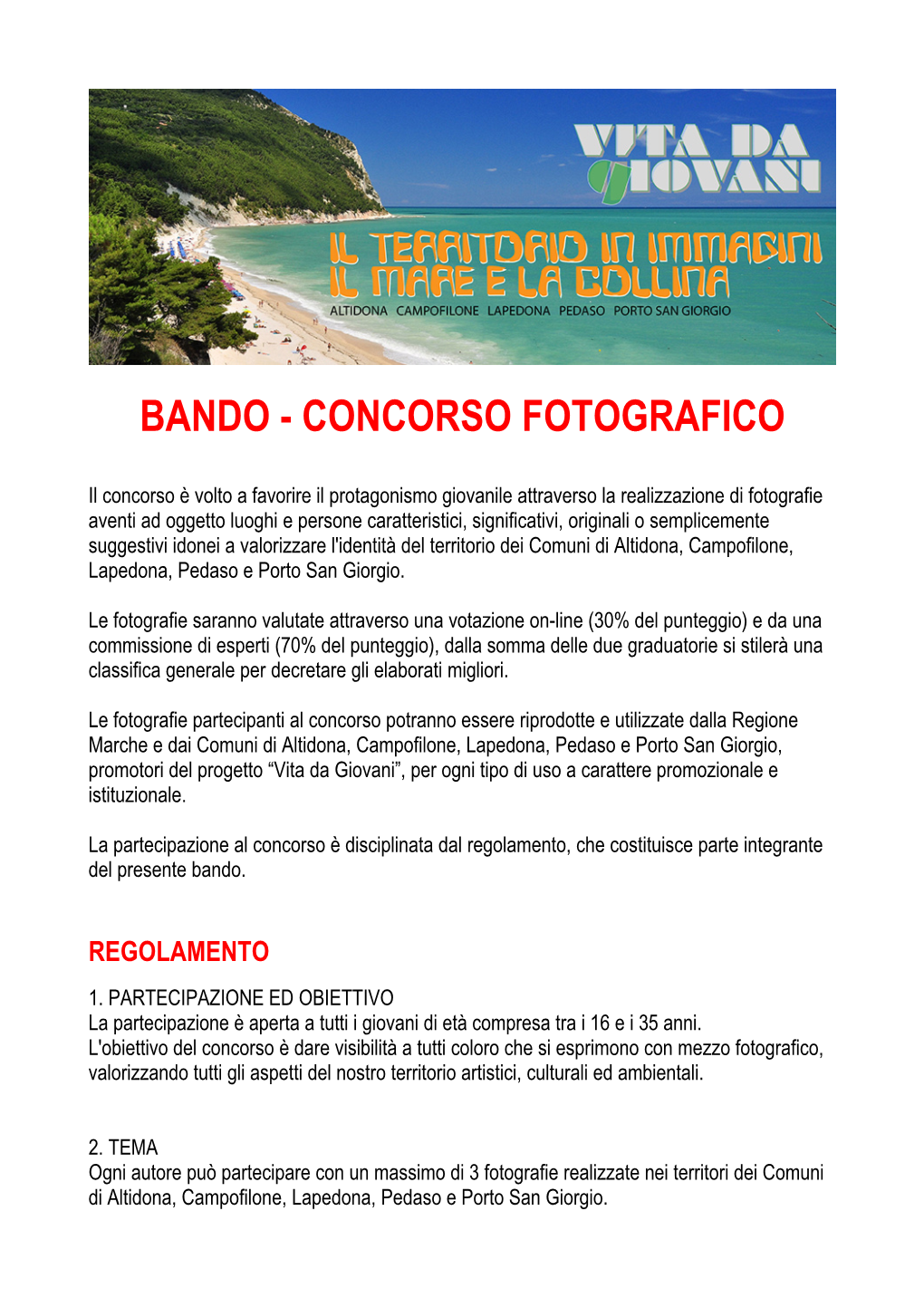 Concorso Fotografico