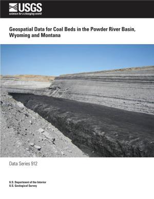Geospatial Data for Coal Beds in the Powder River Basin, Wyoming and Montana