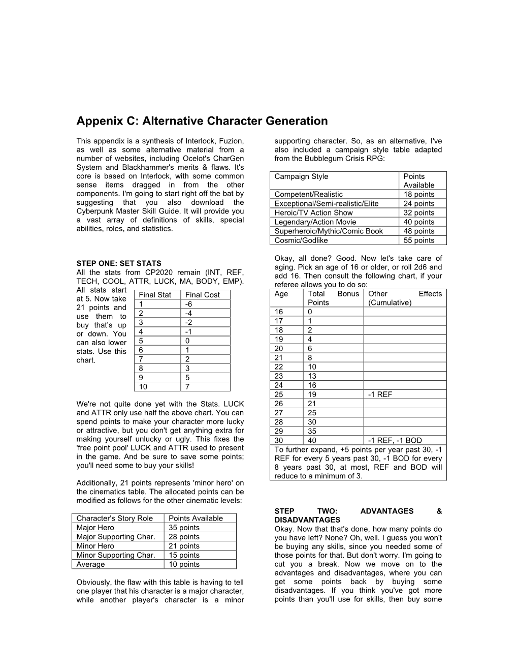 Cyberpunk 2020