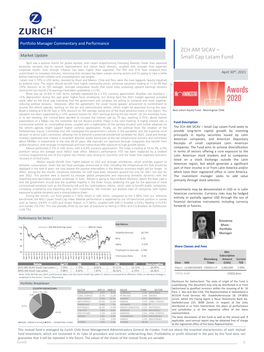 ZCH AM SICAV – Small Cap Latam Fund