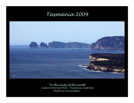 Tasmania 2009