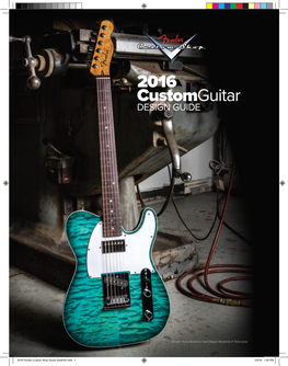 2016 Customguitar DESIGN GUIDE