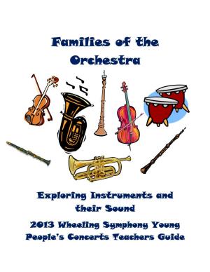 Families of the Orchestra