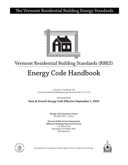 Energy Code Handbook