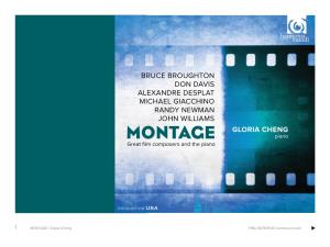 MONTAGE Piano Great Film Composers and the Piano
