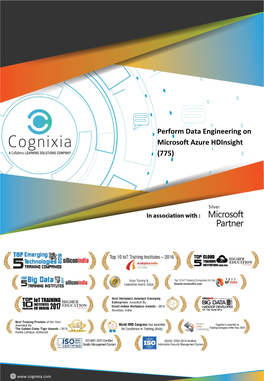 Perform Data Engineering on Microsoft Azure Hdinsight (775)