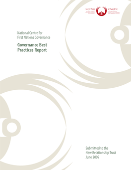 Governance Best Practices Report