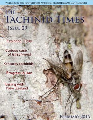 Tachinid Times Issue 29