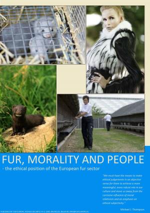 Fur, Morality and People Society
