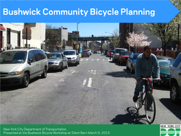 Bushwick Community Bicycle Planning