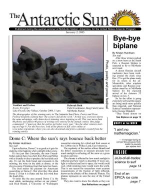 The Antarctic Sun, January 2, 2005