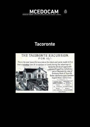 Tacoronte Es El Título Del Nuevo Monográfico Del Centro De Documentación De Canarias Y América (CEDOCAM)