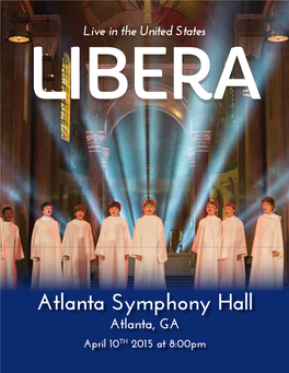 Atlanta Symphony Hall Atlanta, GA April 10Washington,TH 2015 at D.C