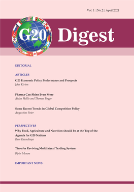 G20 Digest April 2021 0.Pdf