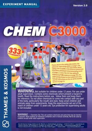 CHEM C3000 Manual