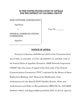 Authorization and Order on Reconsideration, IBFS File No. SAT-MOD